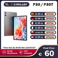 Teclast P30T Android 14 tablet, 10.1 inch IPS, Max 10GB RAM, 128GB ROM, 1280x800 IPS, Allwinner A523, 8 cores, type C, 6000mAh, BT 5.4, Wi-Fi 6