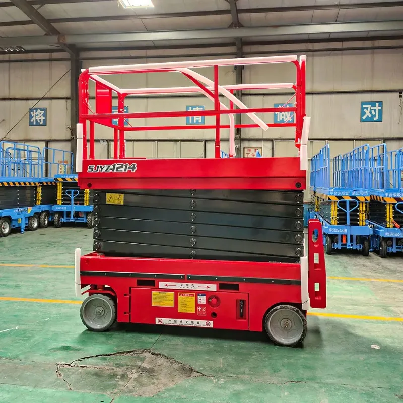 

Factory direct sales supply 6m 8m 10m 12m scissor lift mobile hydraulic high altitude lift platform portable scissor lift