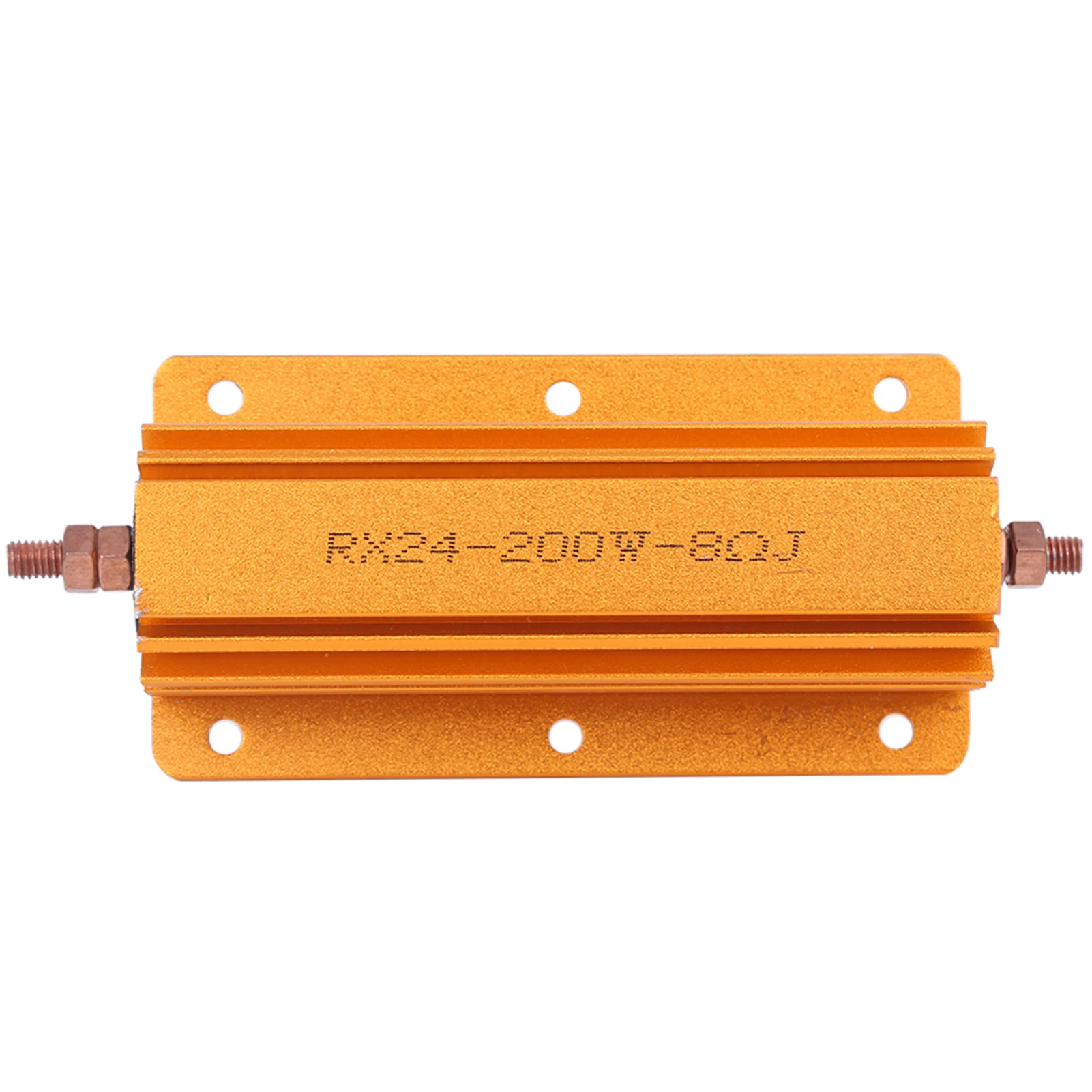 RX24 200W 8R High Power Resistor Aluminium Housing Professional Industrial Eletrical Supplies Aluminum Resistor Power Resistor
