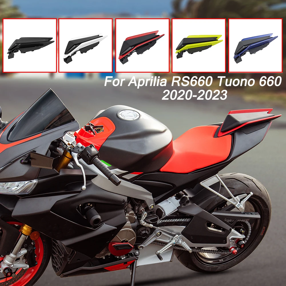 RS660 Tuono 660 akcesoria motocyklowe tylne siedzenie pasażera pokrowce na siedzenia osłona siedziska do Aprilia RS 660 Tuono660 2020-2023