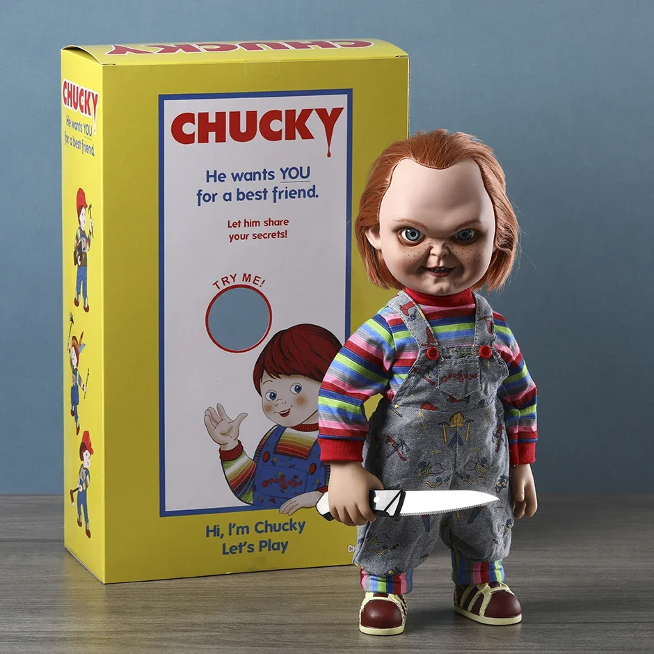 Mezco Toyz Child's Play 2 Good Guys Chucky 15" Collectible Action Figure Model Doll Toy Figurals Brinquedos