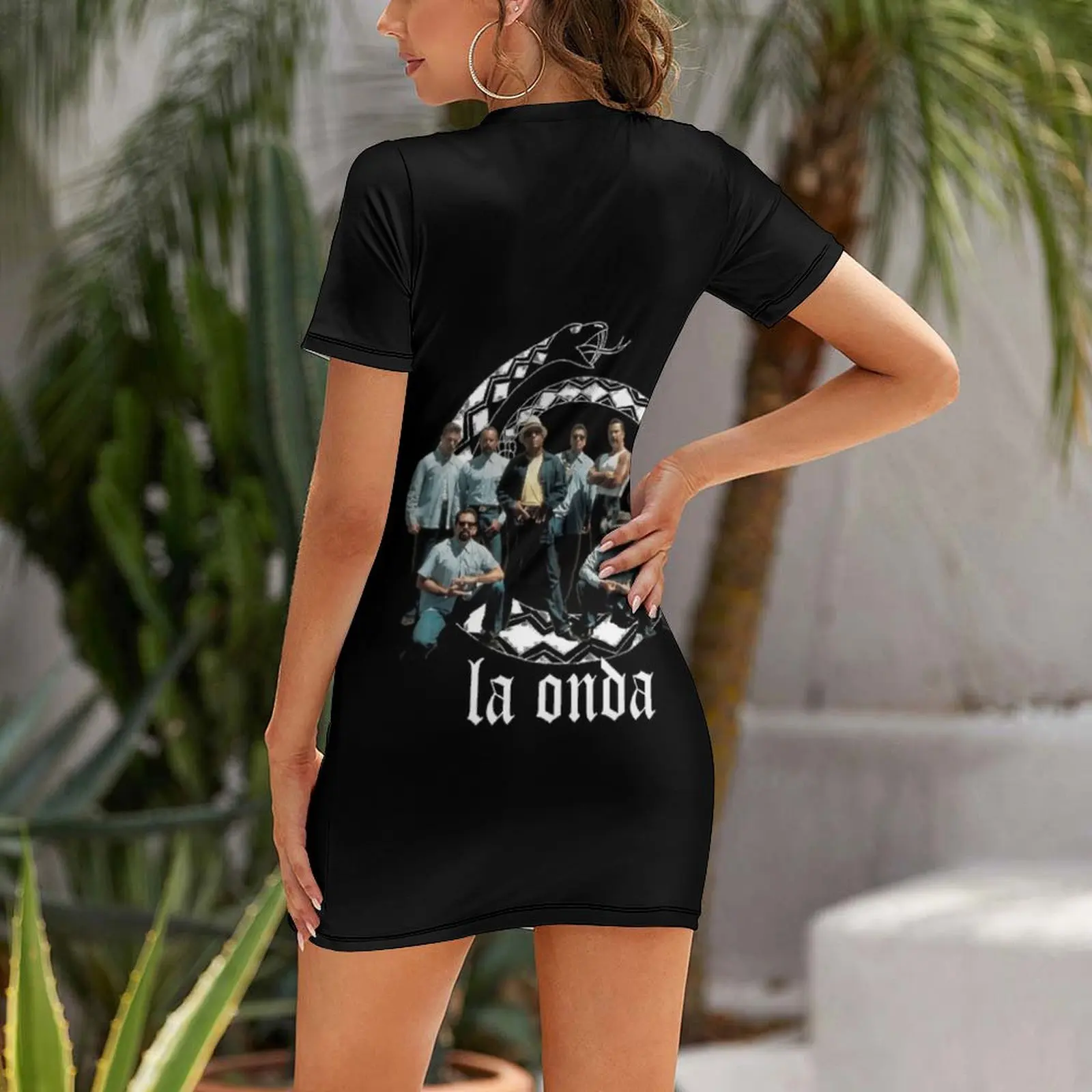 La Onda Short-Sleeved Dress dresses women summer 2026 sensual sexy dress for women wedding dresses for woman Dress