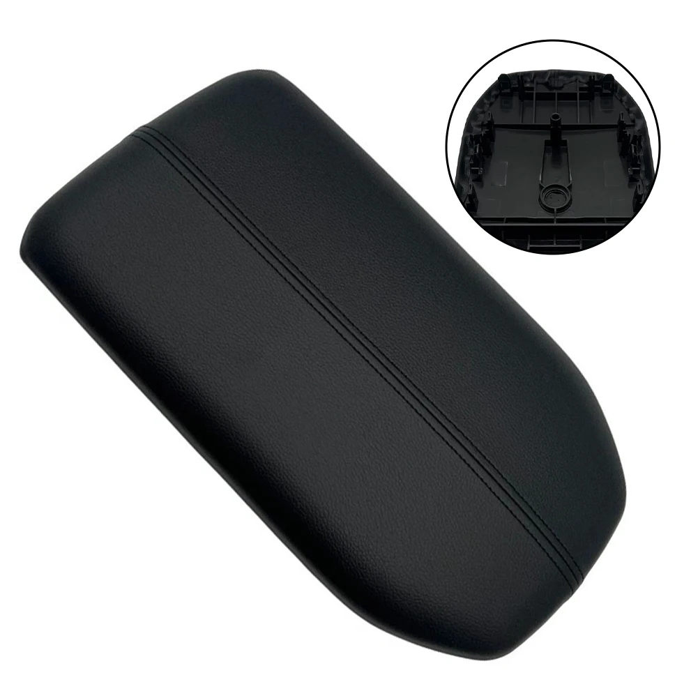 

Car Interior Upgrade Center Console Lid Car Interior Trim Lid Black Direct Replacement 1 Piece Easy Installation