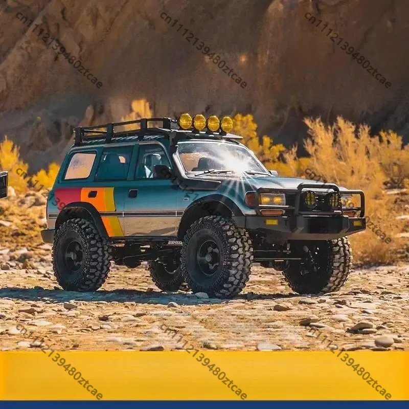 Simulation RC Electric Off‑Road Rock Crawler, 2‑Speed Shift Transmission Hobby‑Grade Remote‑Control Model Vehicle