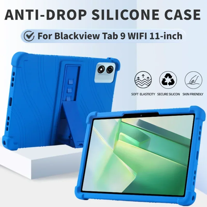 

For Blackview Tab 9 WIFI Tablet Android 14 11inch Tablet Case Soft Silicon Cover Protector Shell