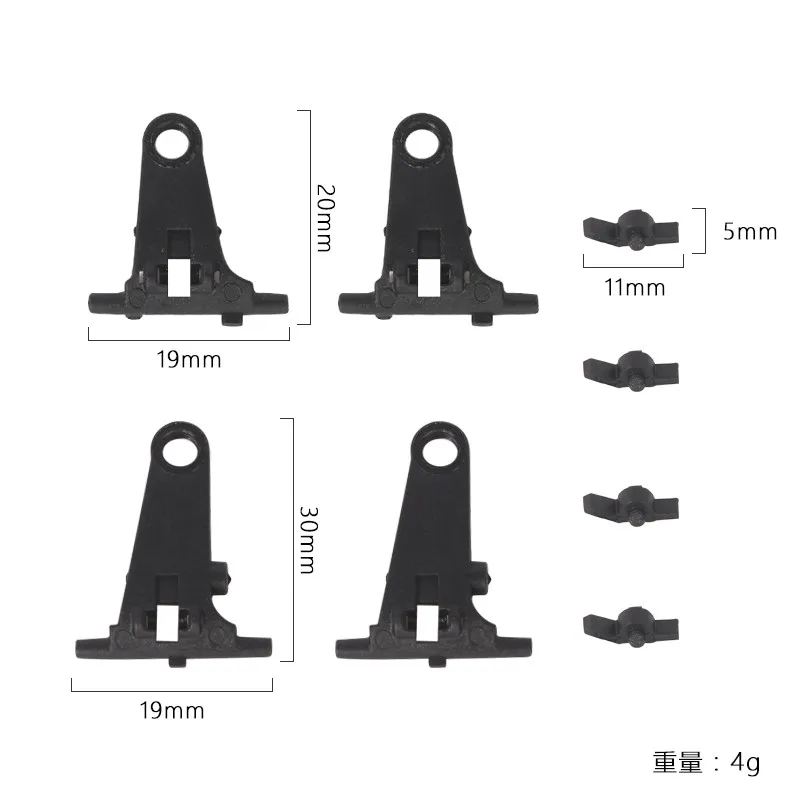 Ld1804-piezas originales de Mx-5, carcasa de coche, chasis de neumáticos, placa base, caja de cambios, Servo brazo de rodamiento, brazo oscilante, piezas de actualización