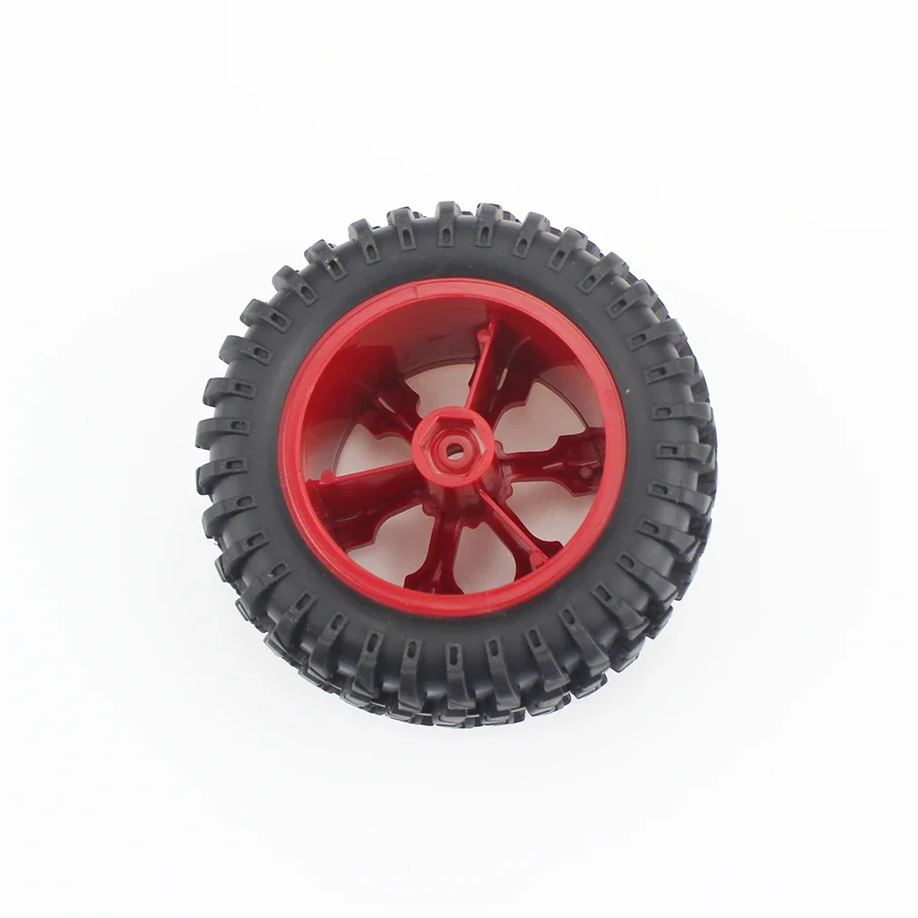 1:12 Off-Road Car Wheel Rims RC Rubber Car Tires for WLtoys 12428 WLtoys 12427 RC Toy Accessory