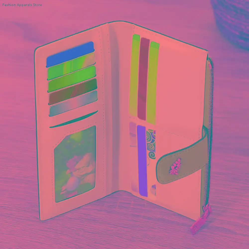 Simple Waterproof Long Folding Wallet Lightweight Handheld Money Purse Bag Zipper PU Leather Check Credit Card Bag Male