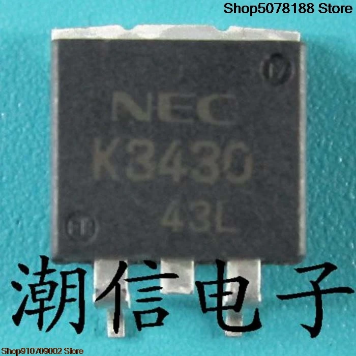 10 pièces K3430 2SK3430 TO-263