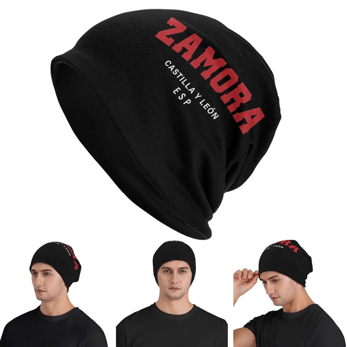 

Zamora Castilla и Leon Испания Skullies шапки шапки теплая осенне-зимняя уличная шапка вязаная шапка для мужчин женщин взрослых