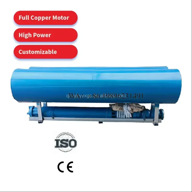 Wmwmnu for KUANG YU QJ Series Deep Well Submersible Impeller Floating Water Pump Multistage High Pressure Irrigation System
