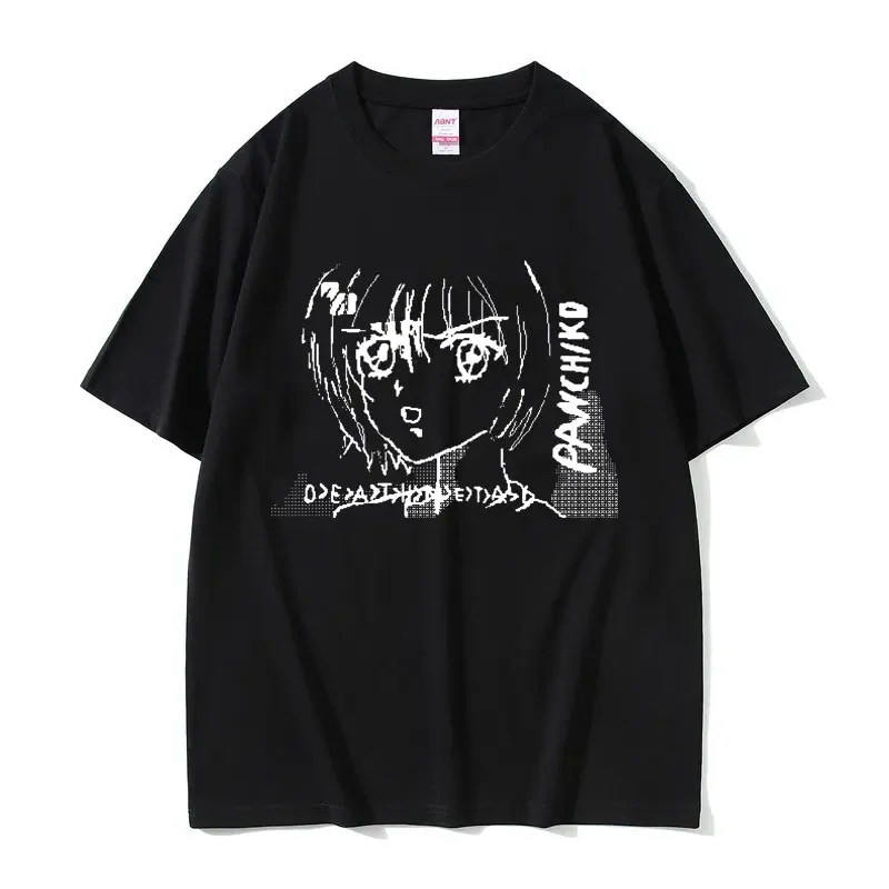 Panchiko DEATHMETAL Graphic T-shirt Men Women Hip Hop Gothic Rock T Shirt Male Vintage Oversized Tshirt Men's Casual Cotton Tees