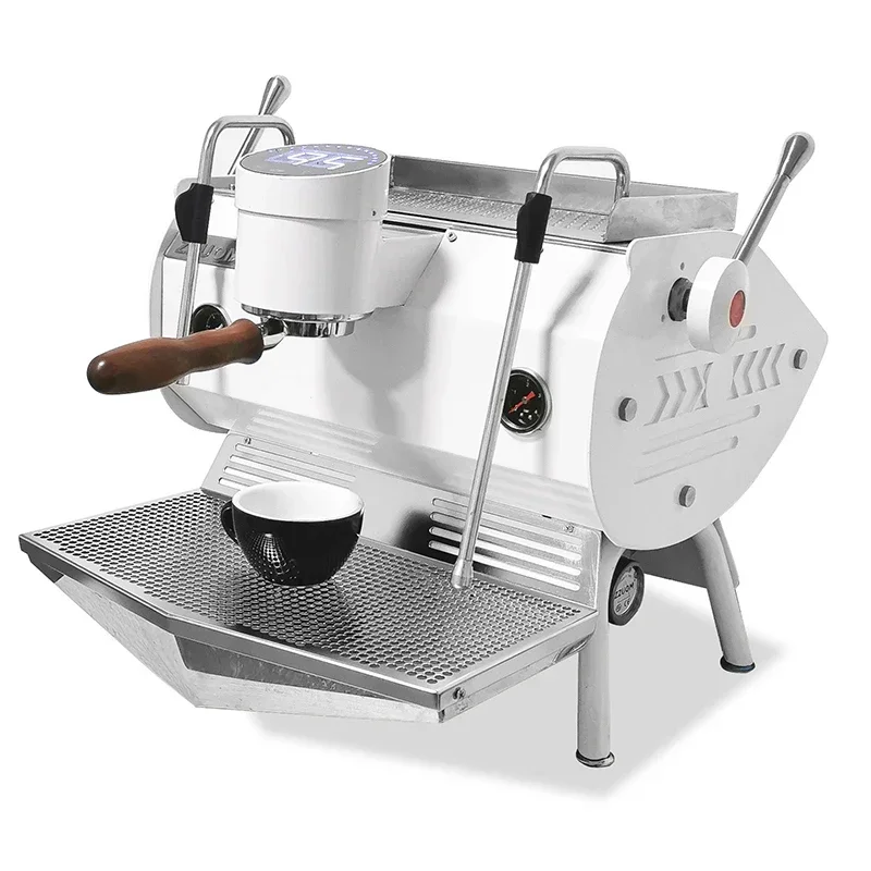 Commercial Single-head Semi-automatic Espresso Machine Stainless Steel Desktop Coffee Machine 3500W Espresso Machine