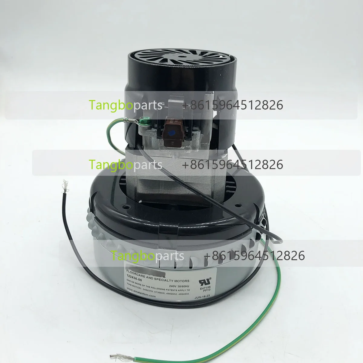 

Аксессуары для всасывающих машин для пылесоса 240 В 122436-00 Двигатель всасывающего насоса для замены AMETEK