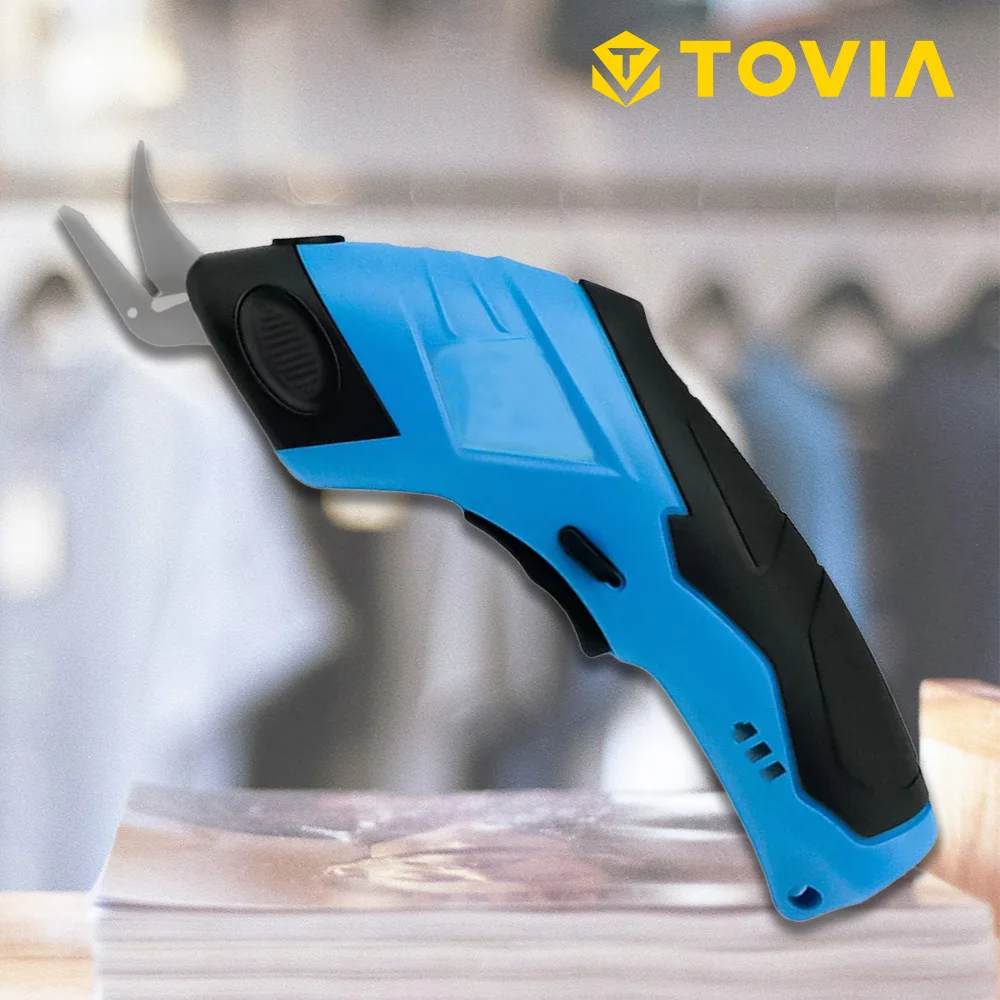 New cordless electric tailoring scissors USB charging Suitable for cutting cotton fabric/leather/cloth and other materials
