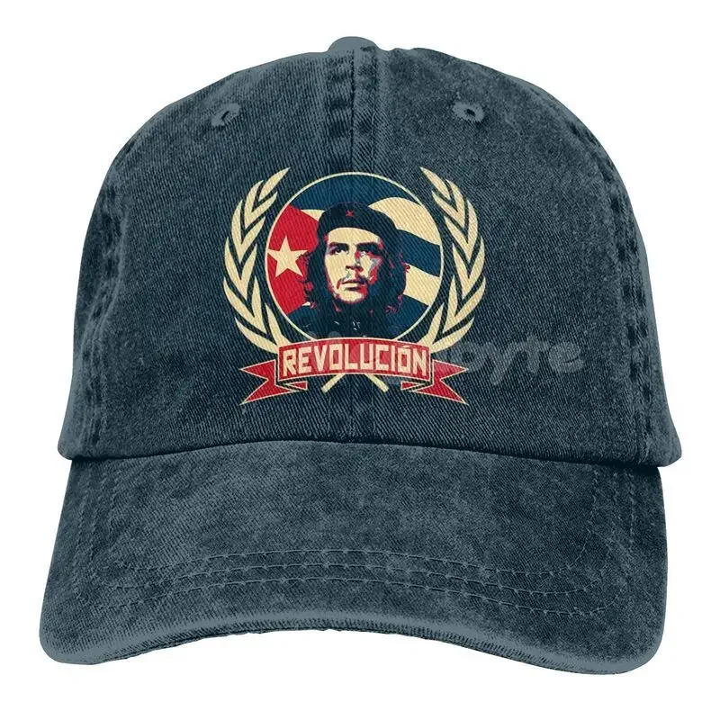 Wild Casquette Che Guevara Cuba comunismo rivoluzione berretto da esterno cappello Unisex in cotone blu scuro cappello da Baseball regolabile