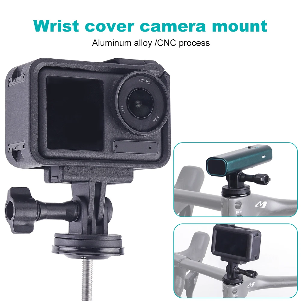 حامل كاميرا الدراجة مقاوم للماء للدراجة، حامل عداد السرعة متعدد الوظائف لركوب الدراجات للرياضات الخارجية #2