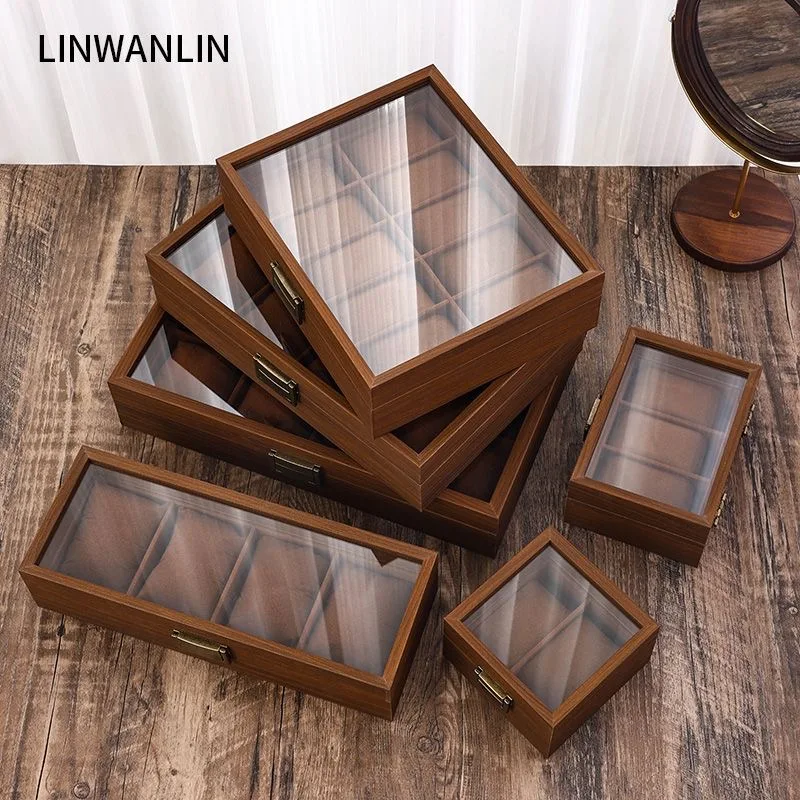 

Black Walnut Soft Pillow Watch Storage Box Home Watch Placement Watch Collection Box Watch Box (Excluding Watches)