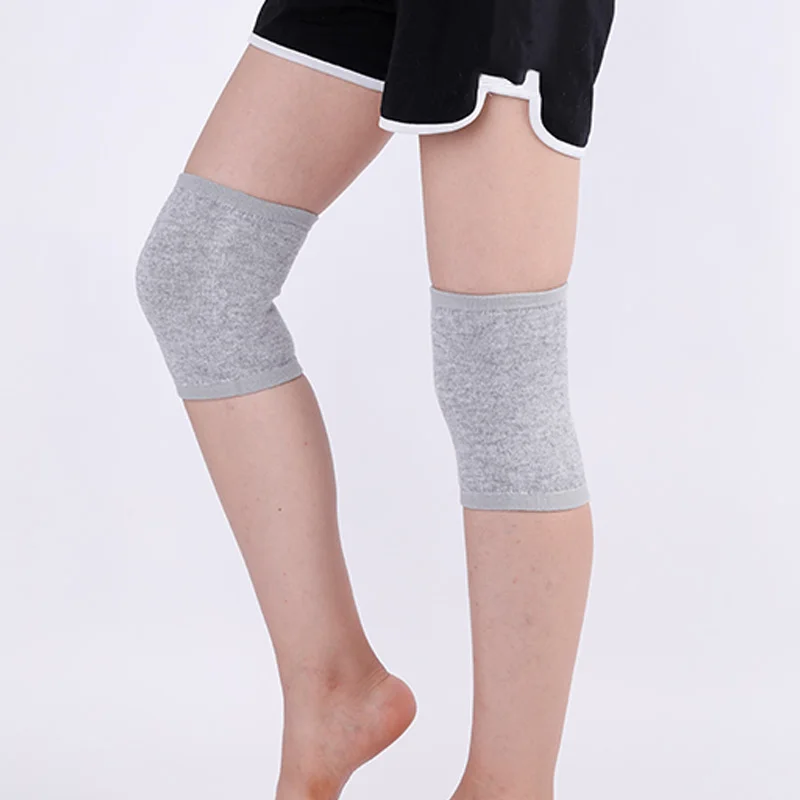 Women\'s Cashmere Knitted Short Kneepad Soft Warm Joints Protector Anti-slip Elastic Knee Sleeve For Yoga/Dance/Trainning/Running