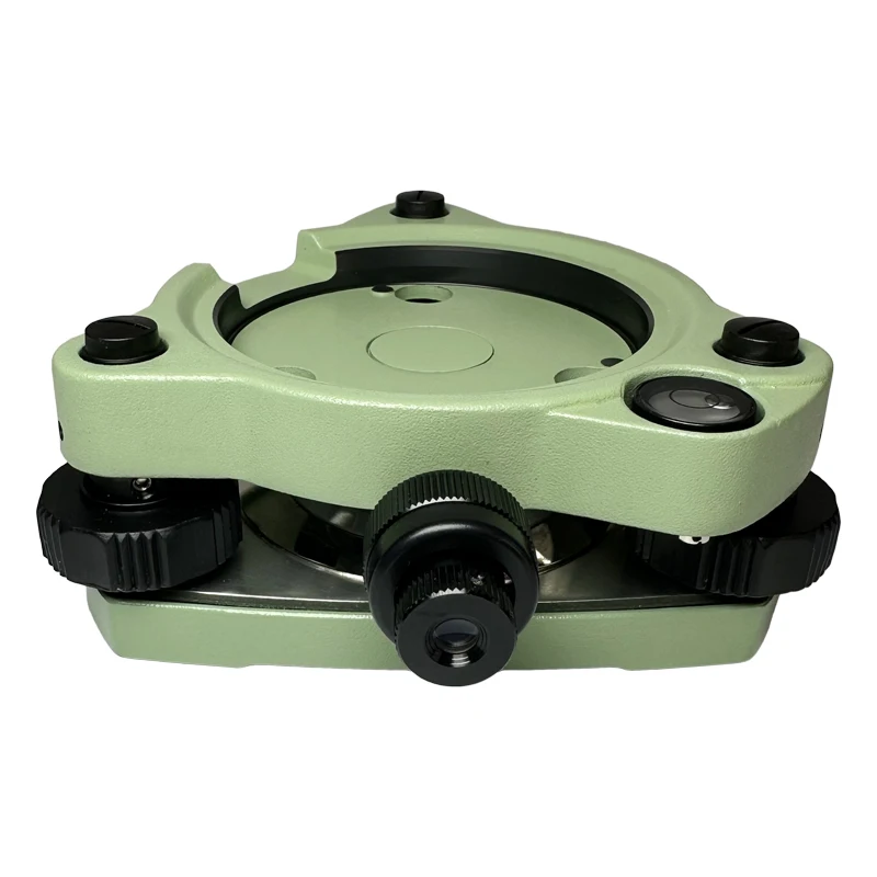 Three-Jaw Green Tribrach Adapter With Optical Plummet For Top-con Total Station Surveying Instruments GPS