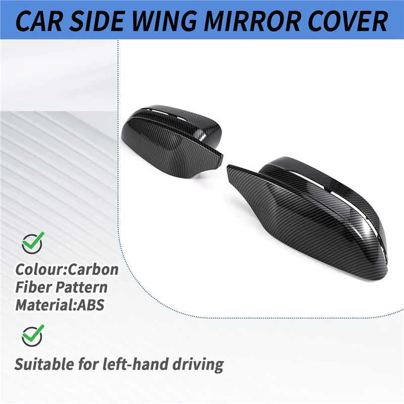 

Universall Car Side Wing Mirror Cover For BMW 3 5 7 8 Series G20 G21 G28 320D 330E 330I G30 G38 G11 G12 G15 G16