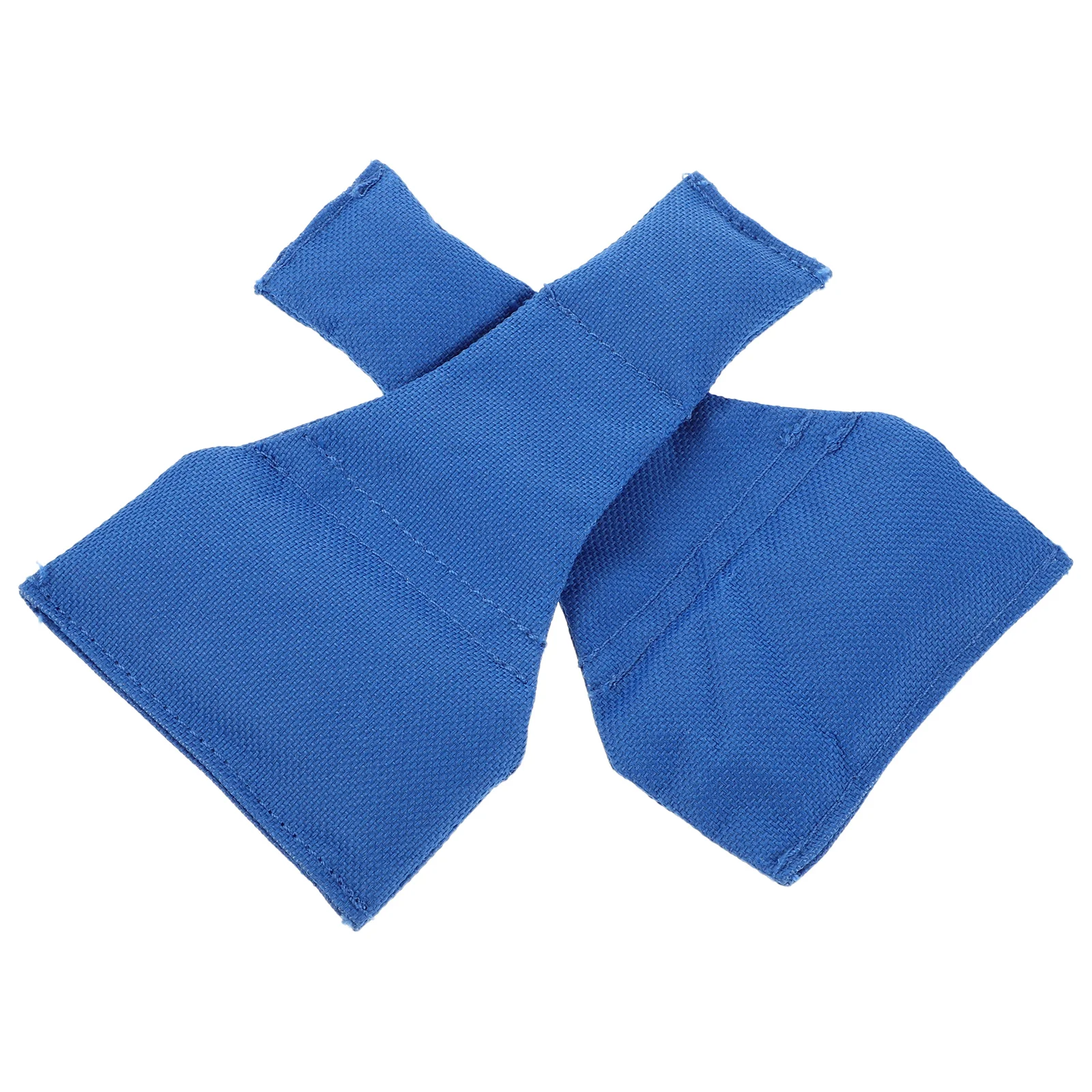 

2pcs Football Referee Bean Bag Blue Long Neck Stable Flight Durable Fabric Penalty Gear For Soccer Rugby Accessories Flags For
