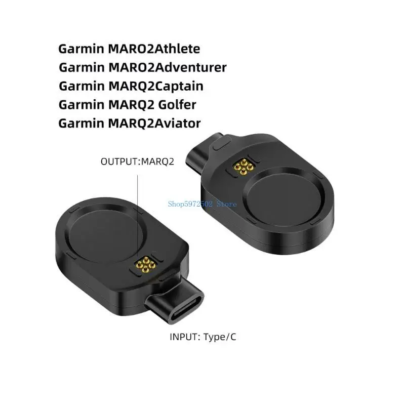 

Y3NC Smartwatch Charging Adapter for MARQ2 Athlete/Captain/Golfer Series Watches