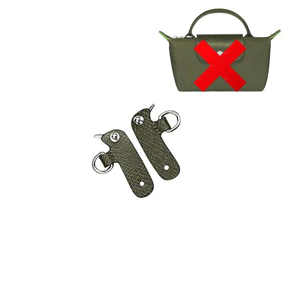 Lederen vervangende crossbody tasriem voor Longchamp Mini Bag schouderriem zonder ponsen Modificatie tasaccessoires