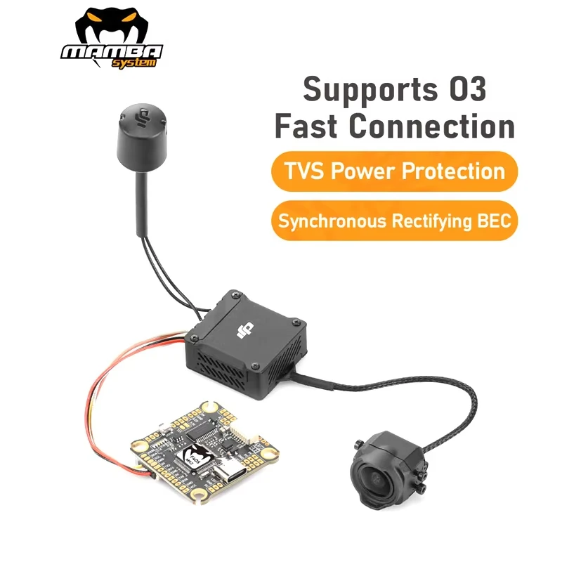 Diatone  MAMBA F405MK2 Betaflight Flight Controller w/F40 40A F50A 50A 3-6S DSHOT600 ESC for FPV Racing Drone RC Models thumbnail 3