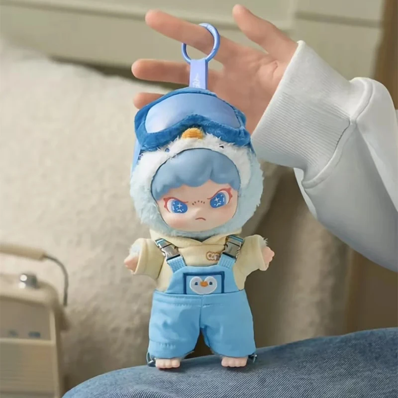 جديد حقيقي دورا البطريق قلادة و دمية سلسلة عمل الشكل لطيف على ظهره حقيبة سلسلة مفاتيح Kawaii ديكور نموذج ألعاب بنات مفاجأة هدية #6