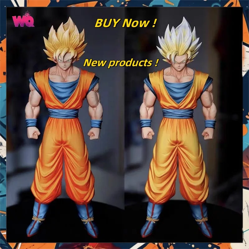 

In Stock 32cm Dragon Ball Anime Figures sjj1 Son Goku Figures Super Saiyan 2 PVC Collection Model Statue Desk Ornament Gift Toys