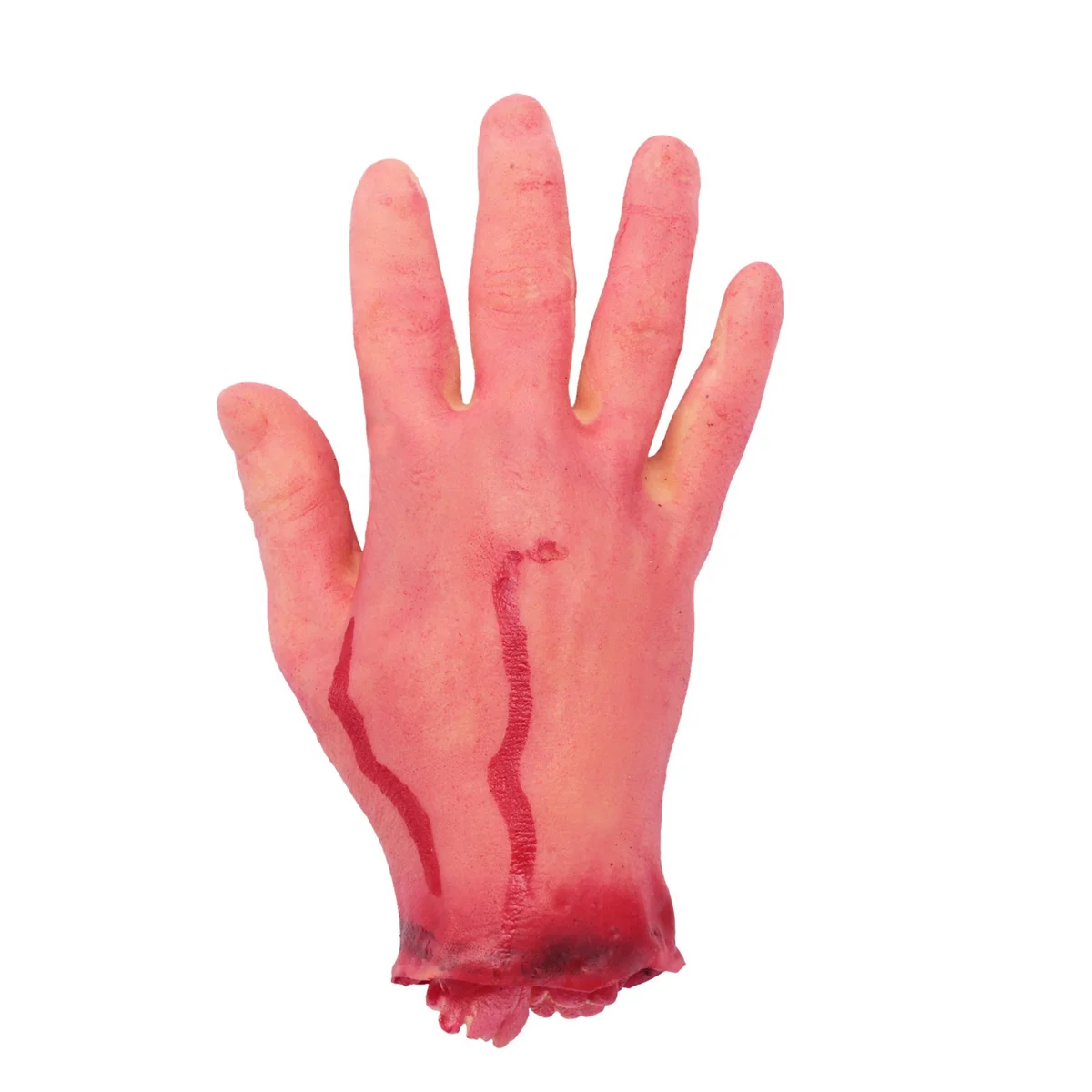 Bloederige Horror Enge Halloween Prop Nep Afgesneden Levensgrote Arm Handhuis 19X10.5Cm