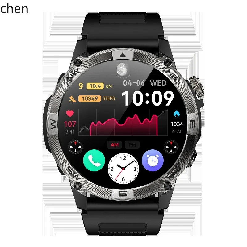 ZK smartwatch 1.43-inch screen Bluetooth call Haidu air pressure compass GPS positioning