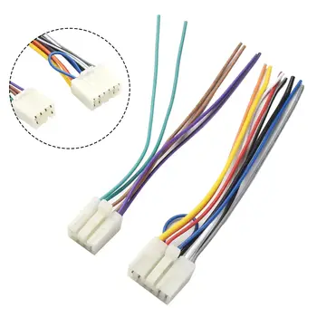 2 ks pro Toyota Aftermarket Radio Stereo Instalace autokabelu Kabelový svazek Adaptér 12V ABS + měděný drát Adaptér autorádia Konektor 10 nejlepší prodej Kabeláž rádia Toyota - №5