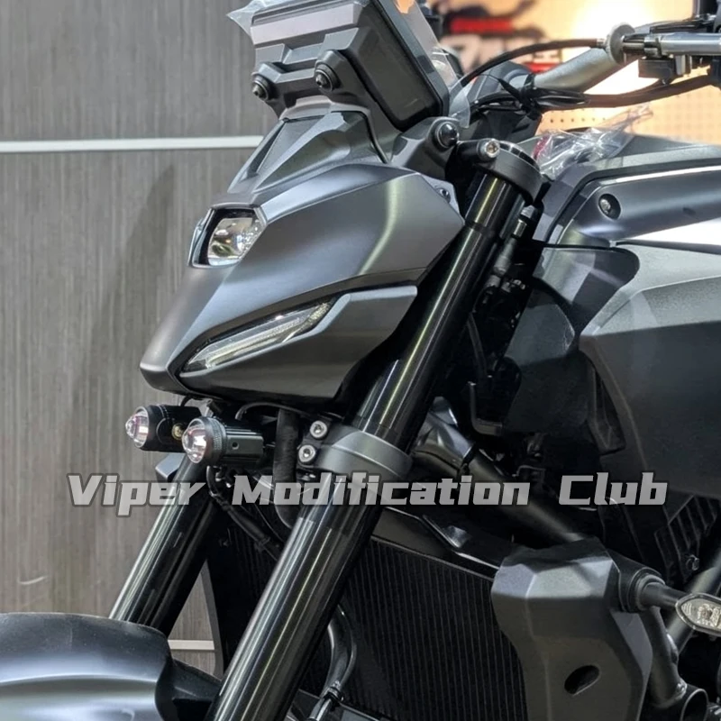 For Yamaha MT-07 Modified Spotlight, Fog lamp bracket, multi-functional bracket, auxiliary lamp bracket 2025 2026