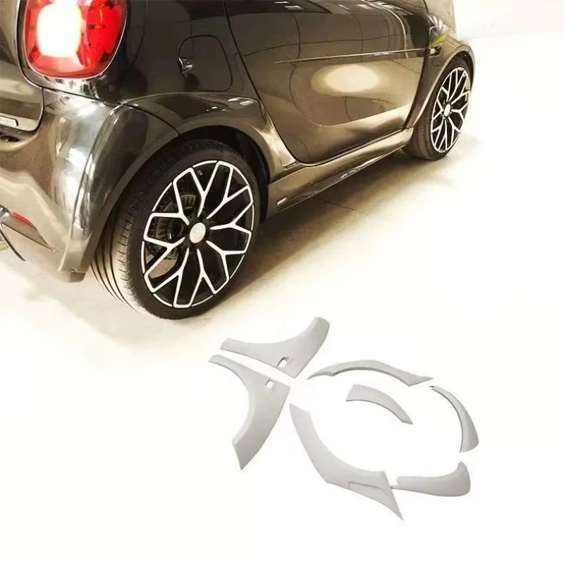 Upgrade Jedi Style Full Set Body Kit for SMART 453 Including Front Bumper Hood Wheels Eyebrow Fender Flares