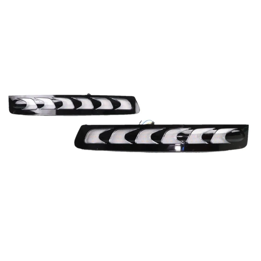 

Дневные ходовые огни для Toyota Mark X Reiz 2005-2010, 6000K DRL + динамические поворотники + синие ночные DRL, функция Start Scan