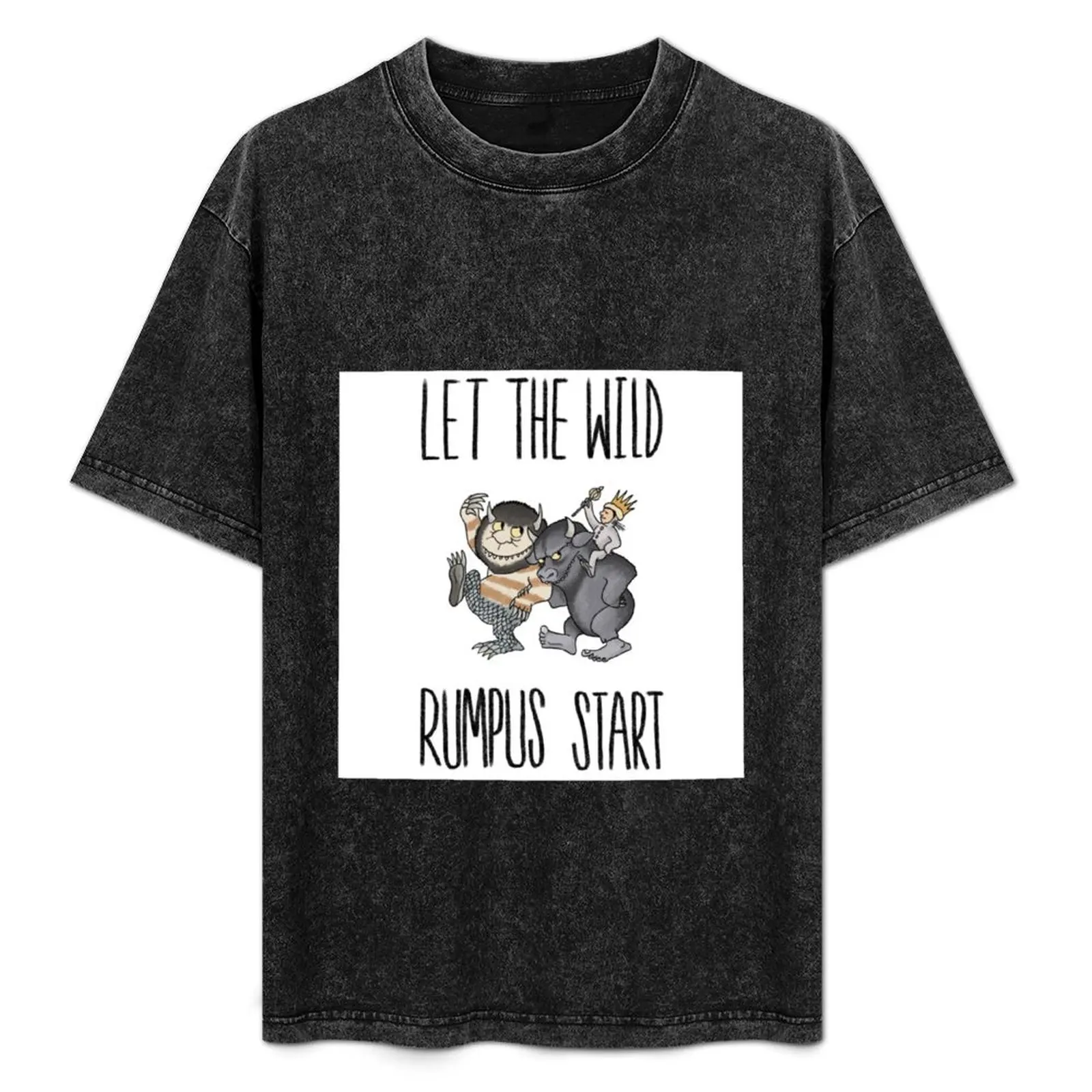 Where The Wild Things Are - Max - Let The Wild Rumpus Start! - Maurice Sendak T-Shirt anime t shirts baggy shirts Men's t-shirts