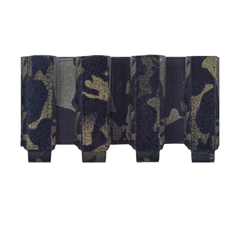 SMG 9MM Bag Airsoft Vest Quadruple 4 Partition Mag Insert Pouch for MP5 MP7 ARP9 Tactical Plate Carrier Magazine Pouch view 2