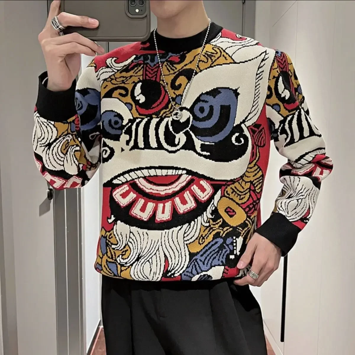 Thumbnail 3 - #48 Compare Mens Crew Neck Sweatshirts Before You Buy