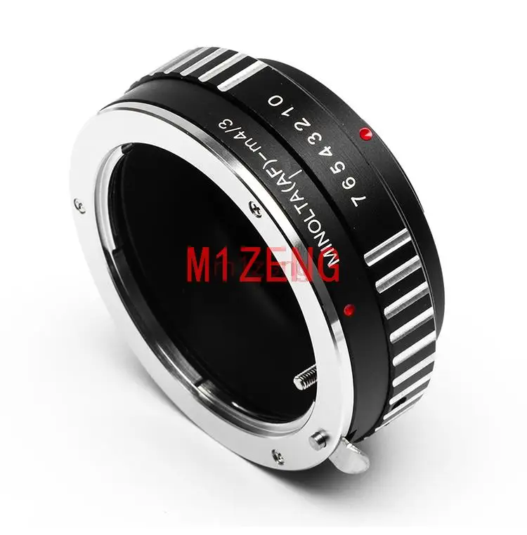 Anello adattatore AF-M43 per MINOLTA(AF) obiettivo sony ma a panasonic M4/3 G1 GH1 GF1 GF3 GX8 G7 GF7 GH4 GM1 GX7 GF6 EM5 EM1 EM10