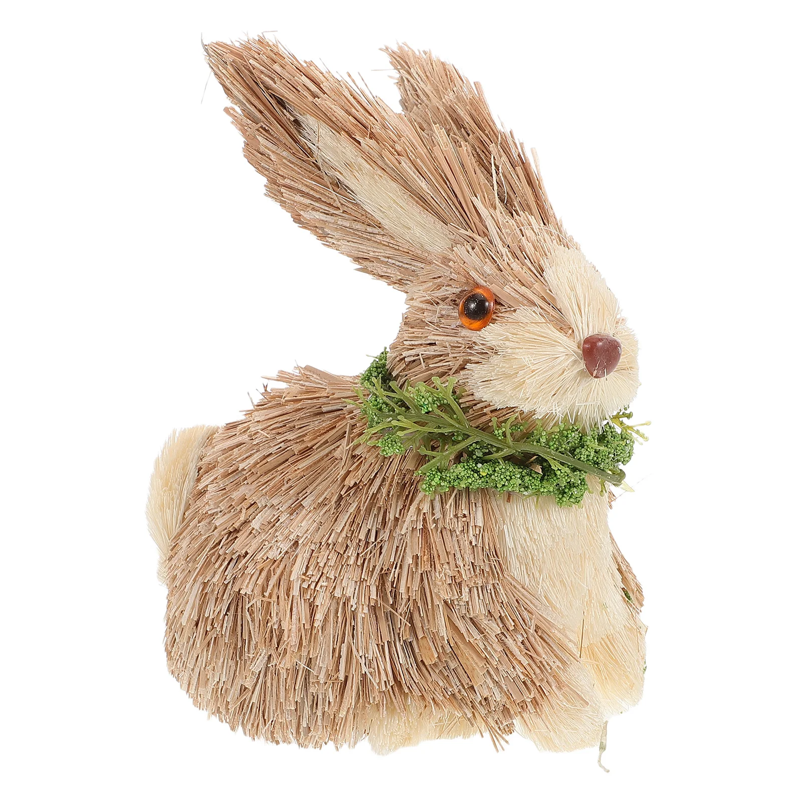 Adorável estatueta de coelho de páscoa para decoração de mesa de fazenda ornamento de coelho fofo para decoração de festa de páscoa e coelho de primavera cent