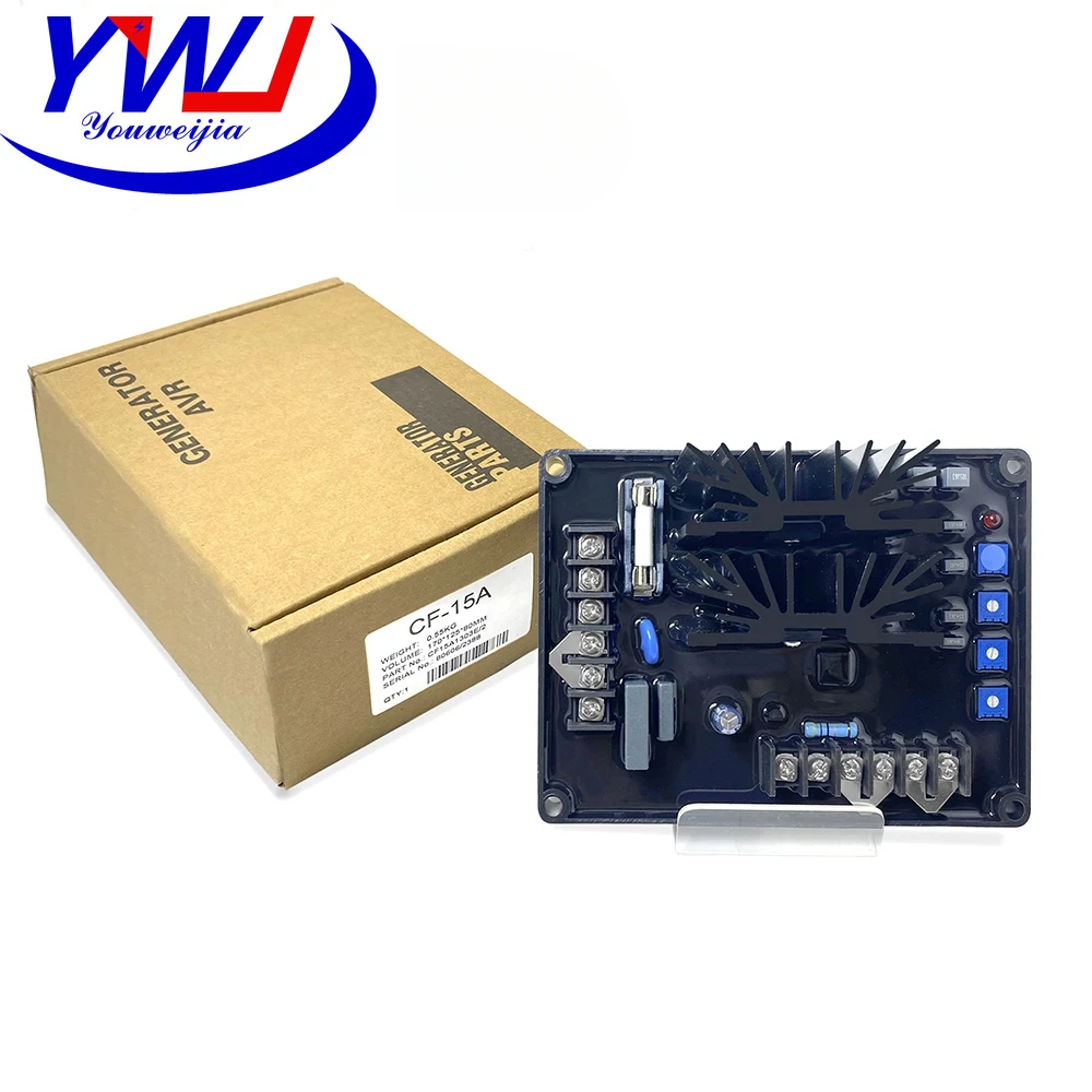 Immagine 7: CF-15A Generatore Diesel Brushless Scheda di Controllo Magnetico Autoeccita Regolatore di Tensione AVR Regolatore di Tensione CF15A
