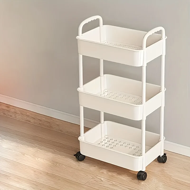 Trolley Multi-Layer Storage Rack、Bedroom、Household Kitchen Activities。