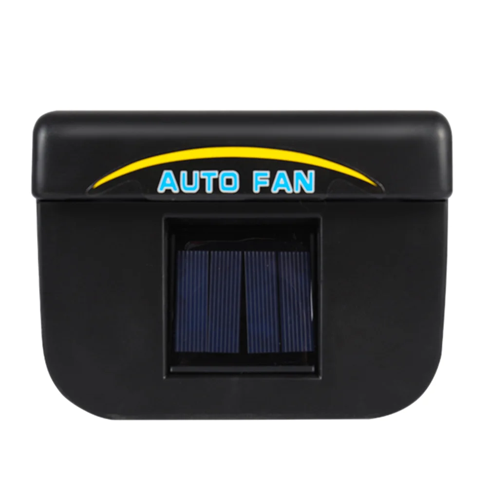 

Exhaust Fan Solar Auto Cooling Ventilation Car Cooler Cars Ventilator Universal Power Abs