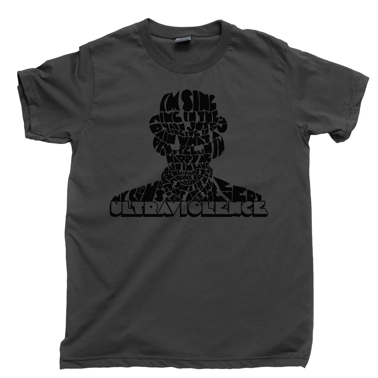 ULTRAVIOLENCE T Shirt Clockwork Orange Horrorshow Moloko Plus Vellocet Droog Tee Mens T-Shirts Tee Top Casual Wear Short Sleeve