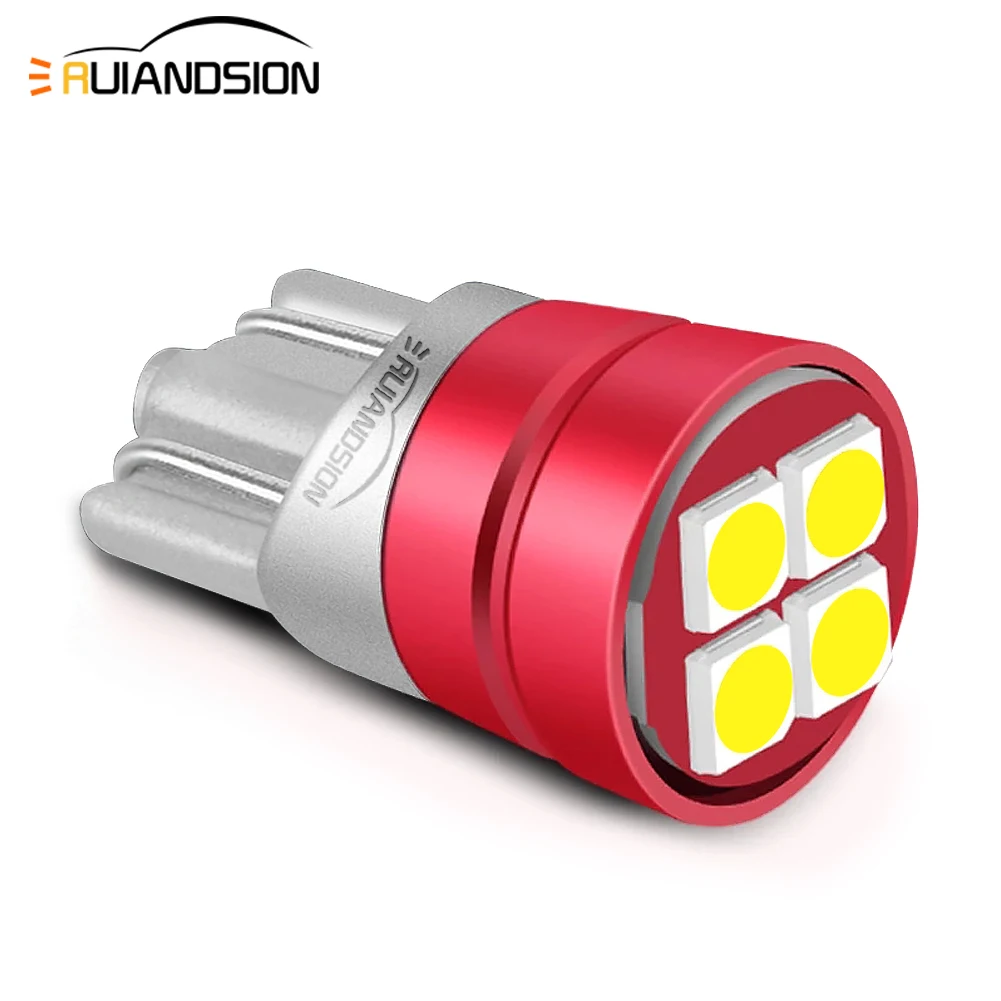T10 24V LED DC Signal Light W5W 3030SMD Chip for RV Truck Bus Instrument Panel Dashboard Lights Marker Bulb 2Pcs
