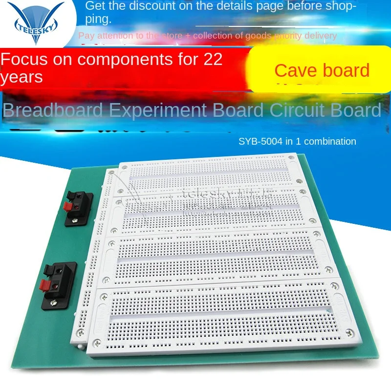 1PCS 4 in 1 700 Position Point  SYB-500 Tiepoint PCB Combination Breadboard  240*200*8.5mm experimental Circuit Orifice Board