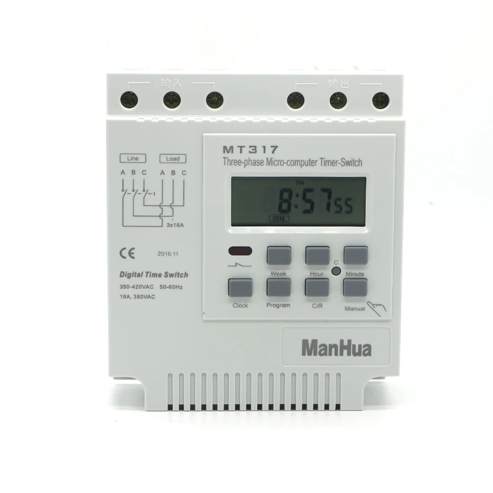 MT317 Electric Motor Timer 380v for Three Phase Motors