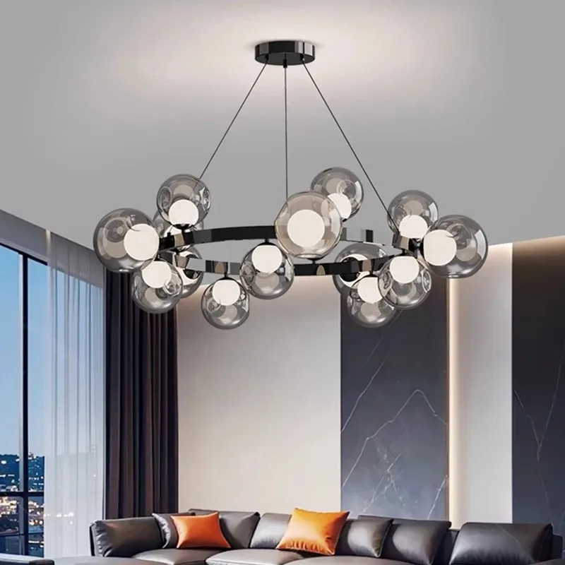 

Современная потолочная люстра для столовой, подвесной светильник, лампы для гостиной, внутреннее освещение